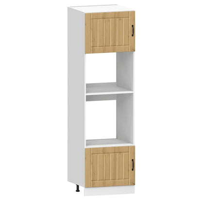Set Mobili da Cucina 7 pz Kalmar Rovere Artigianale Truciolato | homemem39