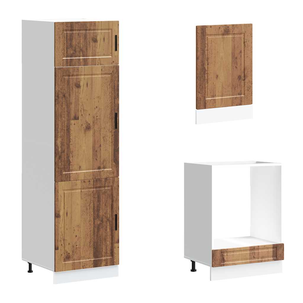 Set Mobili da Cucina 7 pz Porto Legno Vecchio in Truciolato | homemem39