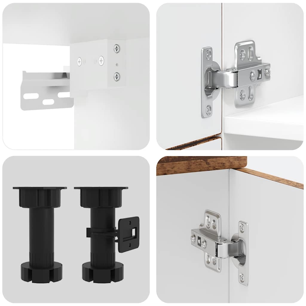 Set Mobili da Cucina 7 pz Porto Legno Vecchio in Truciolato | homemem39