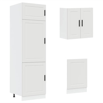 Set Mobili da Cucina 8 pz Porto Bianco Legno Multistrato | homemem39