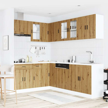 Set Mobili da Cucina 11 pz Porto Rovere Artigianale Truciolato | homemem39