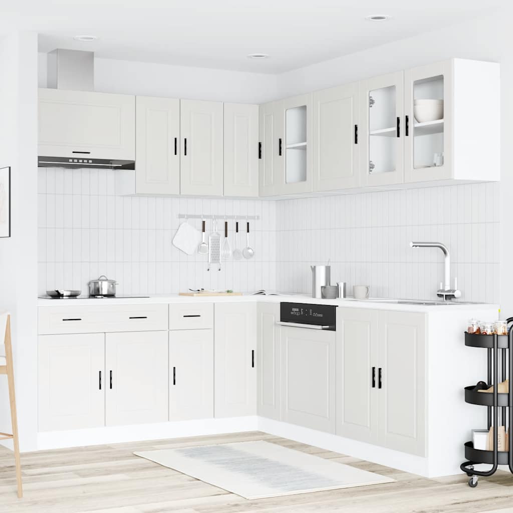 Set Mobili da Cucina 11 pz Porto Bianchi Legno Multistrato | homemem39