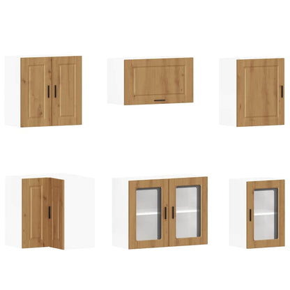 Set Mobili da Cucina 11 pz Porto Rovere Artigianale Truciolato | homemem39