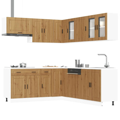 Set Mobili da Cucina 11 pz Porto Rovere Artigianale Truciolato | homemem39