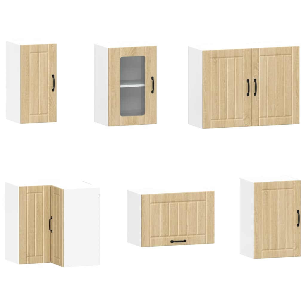 Set Mobili da Cucina 11 pz Lucca Rovere Sonoma in Truciolato | homemem39