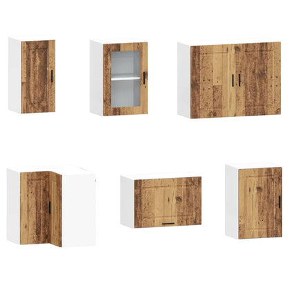 Set Mobili da Cucina 11 pz Porto Legno Antico in Truciolato | homemem39