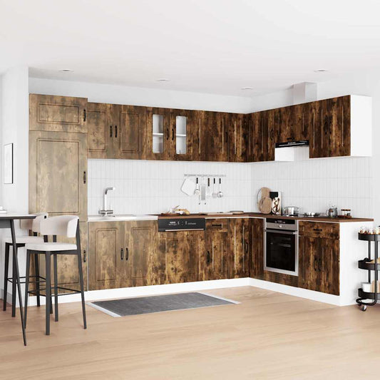 Mobile da cucina Kalmar 2 pcs Marrone 80 x 46 x 81.5 cm | homemem39
