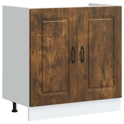 Mobile da cucina Kalmar 2 pcs Marrone 80 x 46 x 81.5 cm | homemem39