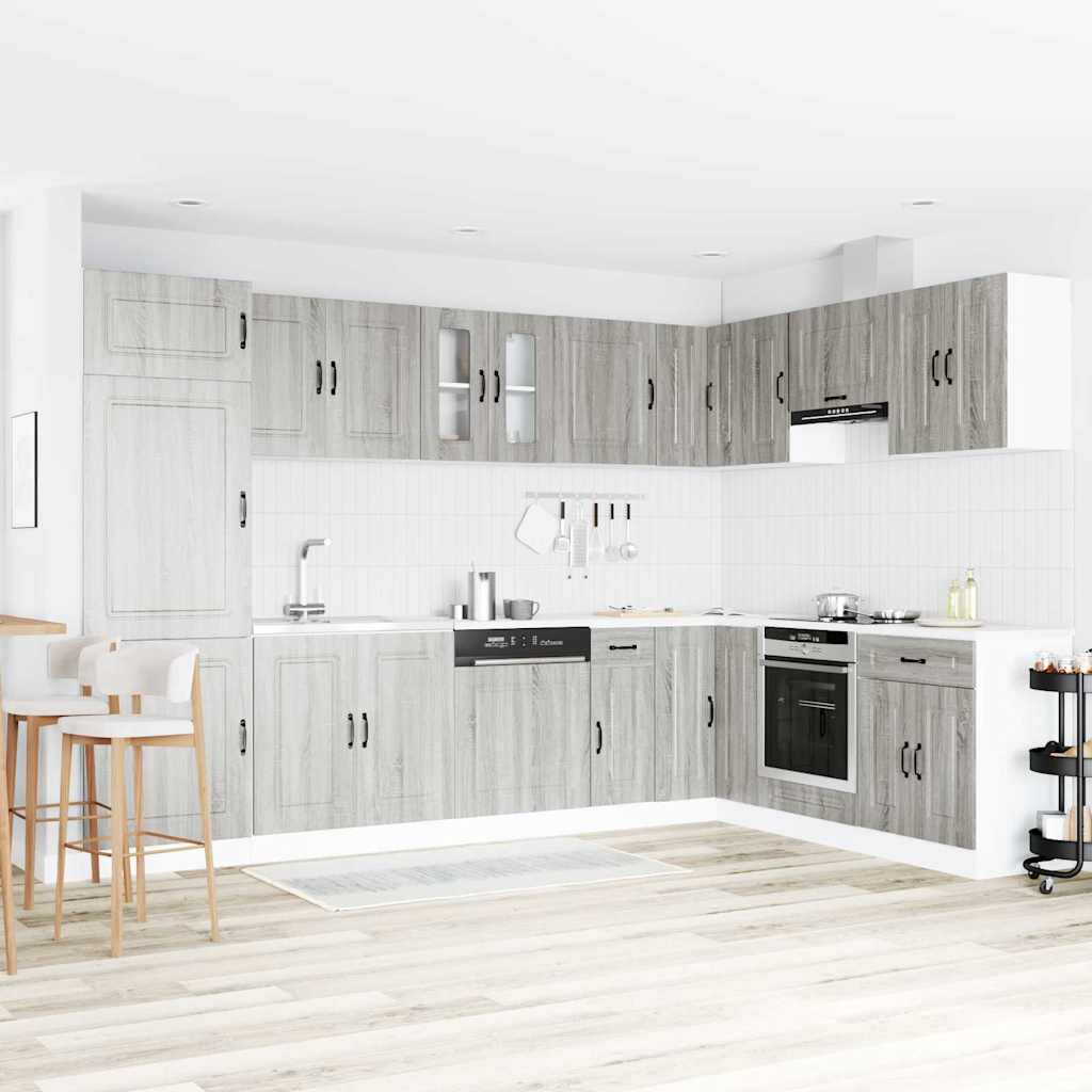 Mobile da cucina Kalmar Grigio Sonoma 80 x 46 x 81,5 cm | homemem39