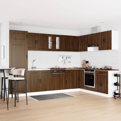 Mobile da cucina Kalmar Rovere Marrone 80 x 46 x 81,5 cm