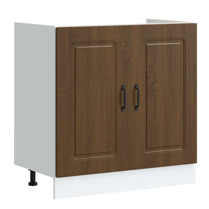 Mobile da cucina Kalmar Rovere Marrone 80 x 46 x 81,5 cm | homemem39