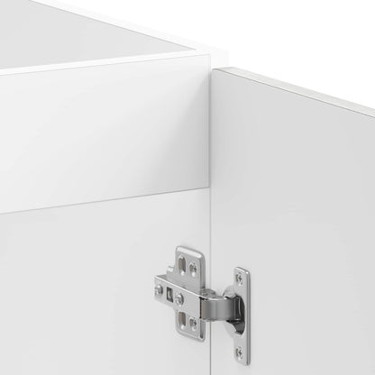 Mobiletto per lavabo con porta Lucca 2 pcs Grigio cemento | homemem39