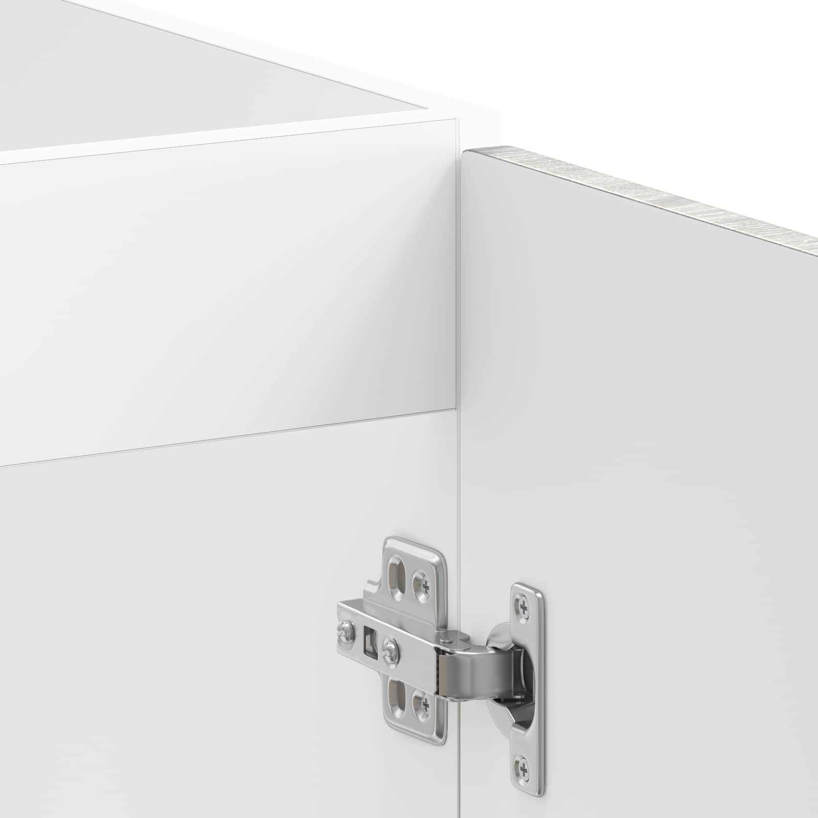 Mobiletto per lavabo con porta Lucca 2 pcs Grigio Sonoma | homemem39