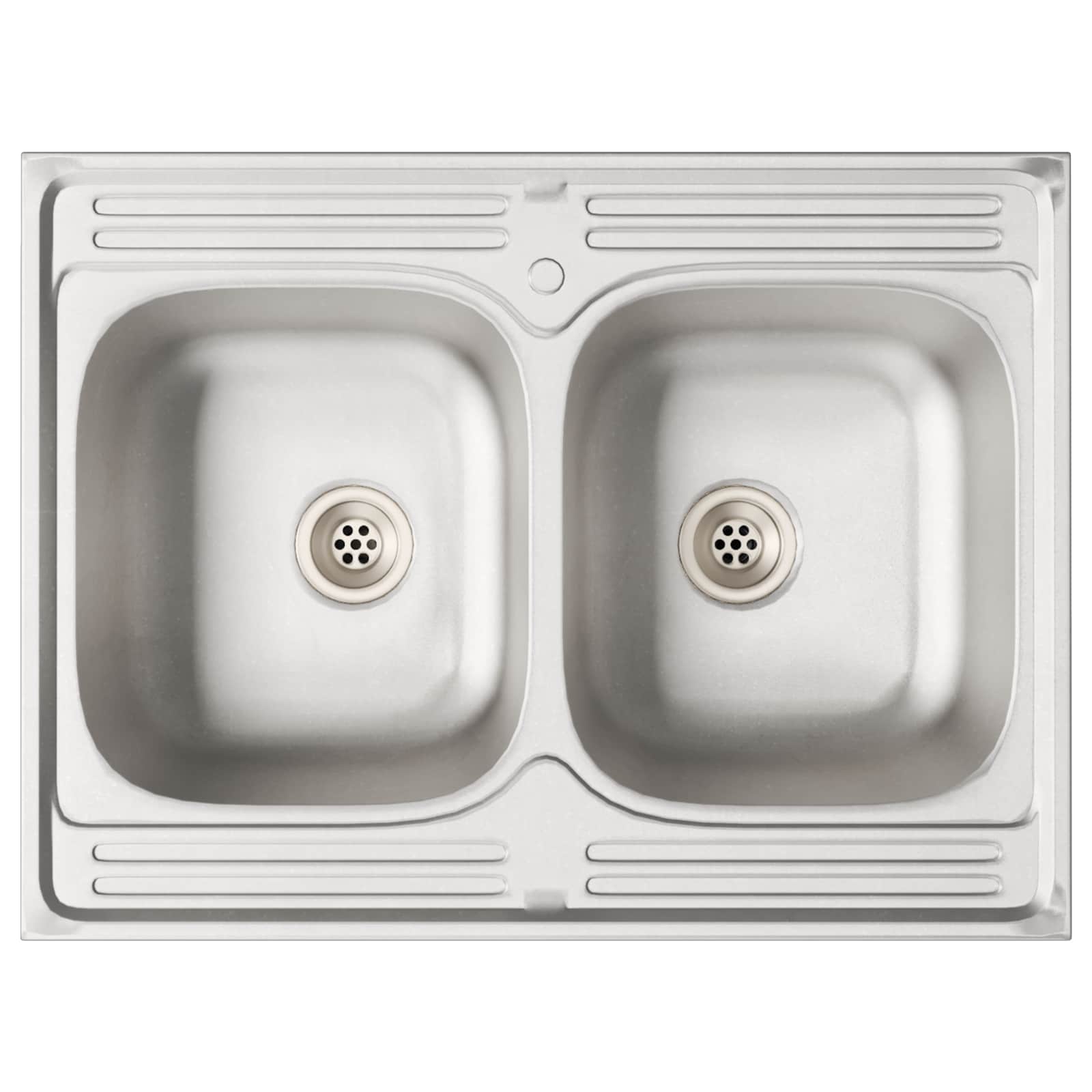 Mobiletto per lavabo Porto 2 pcs Grigio Legno multistrato | homemem39
