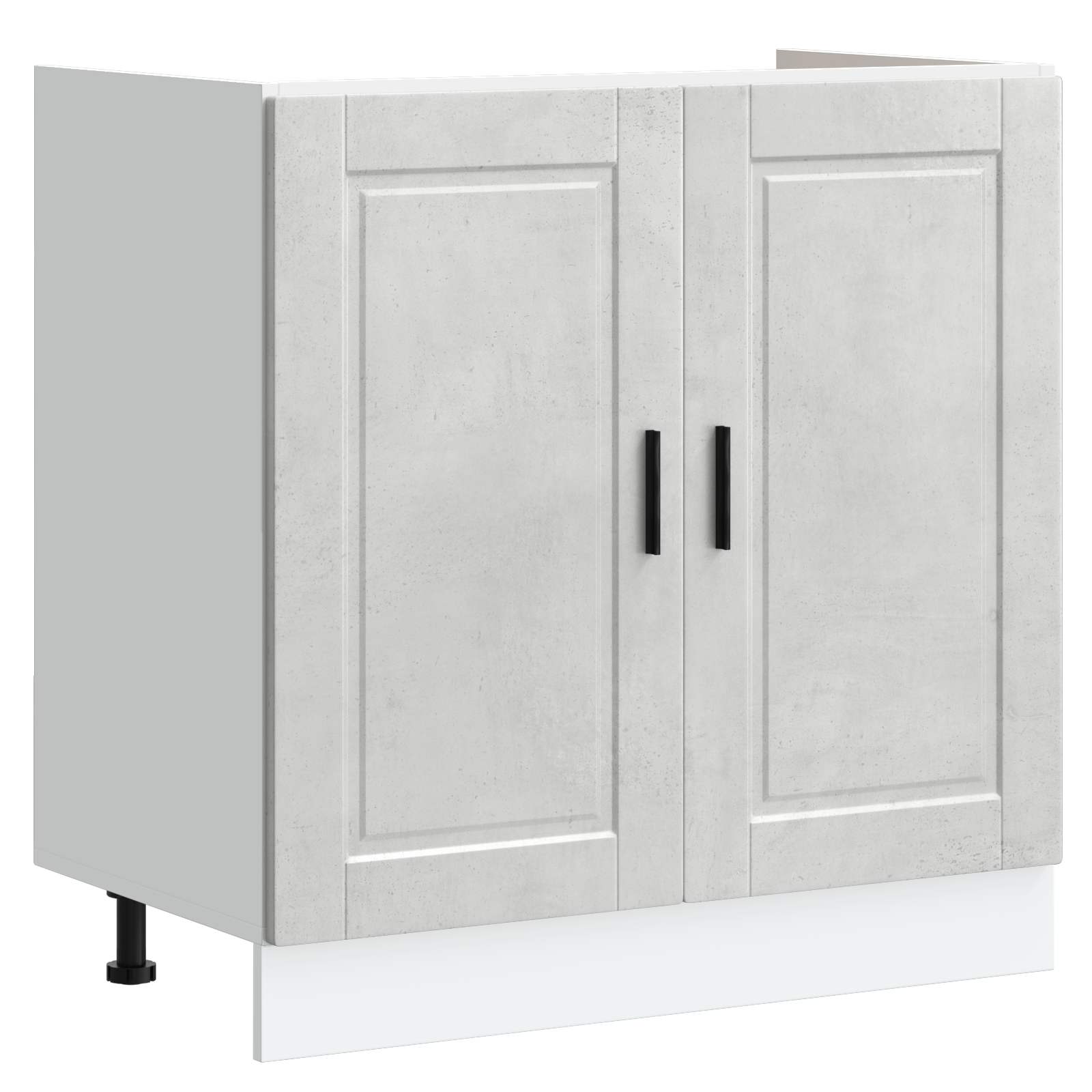 Mobiletto per lavabo Porto 2 pcs Grigio Legno multistrato | homemem39