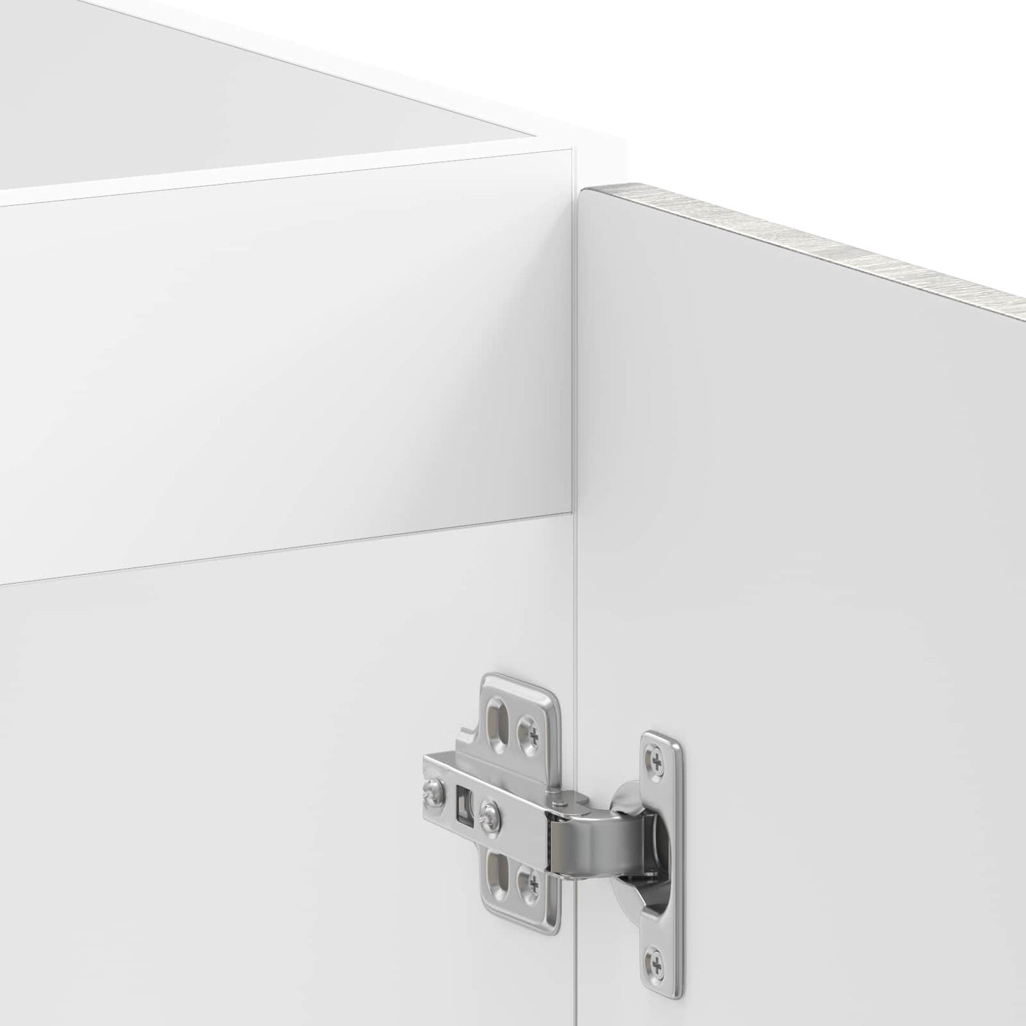 Mobiletto per lavabo Porto 2 pcs Grigio Legno multistrato