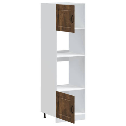 Armadi Forno 2 pz Kalmar Rovere Fumo in Legno Multistrato | homemem39
