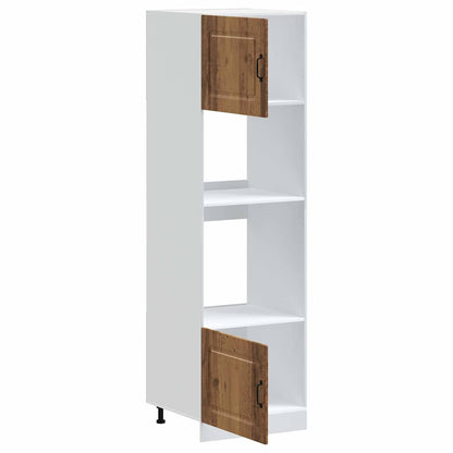 Armadi Forno 2 pz Lucca Legno Antico in Legno Multistrato - homemem39