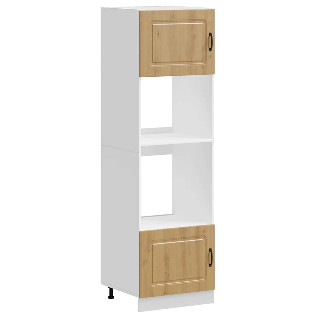 Armadi Forno 2 pz Lucca Rovere Artigianale in Legno Multistrato - homemem39