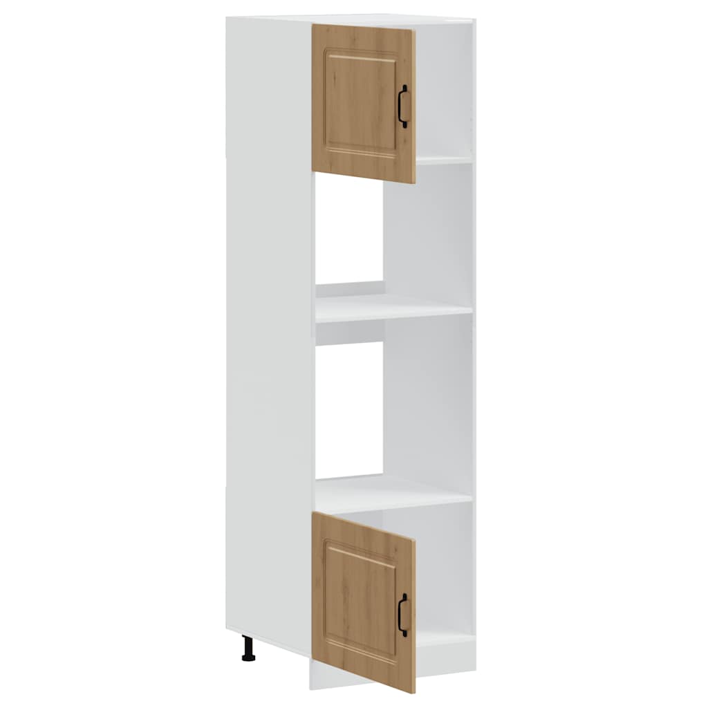 Armadi Forno 2 pz Lucca Rovere Artigianale in Legno Multistrato - homemem39