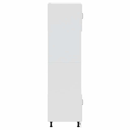 Armadi Forno 2 pz Kalmar Bianchi in Legno Multistrato - homemem39