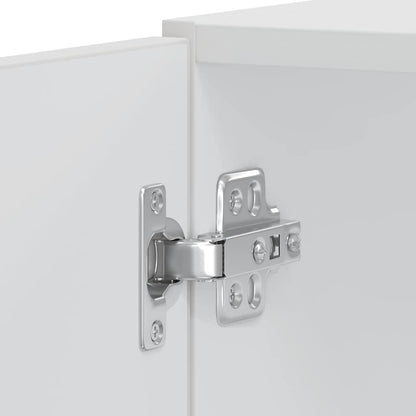 Armadi Forno 2 pz Kalmar Bianchi in Legno Multistrato - homemem39