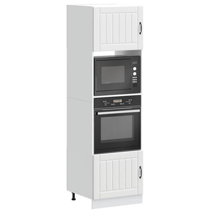 Armadi Forno 2 pz Lucca Bianchi in Legno Multistrato | homemem39