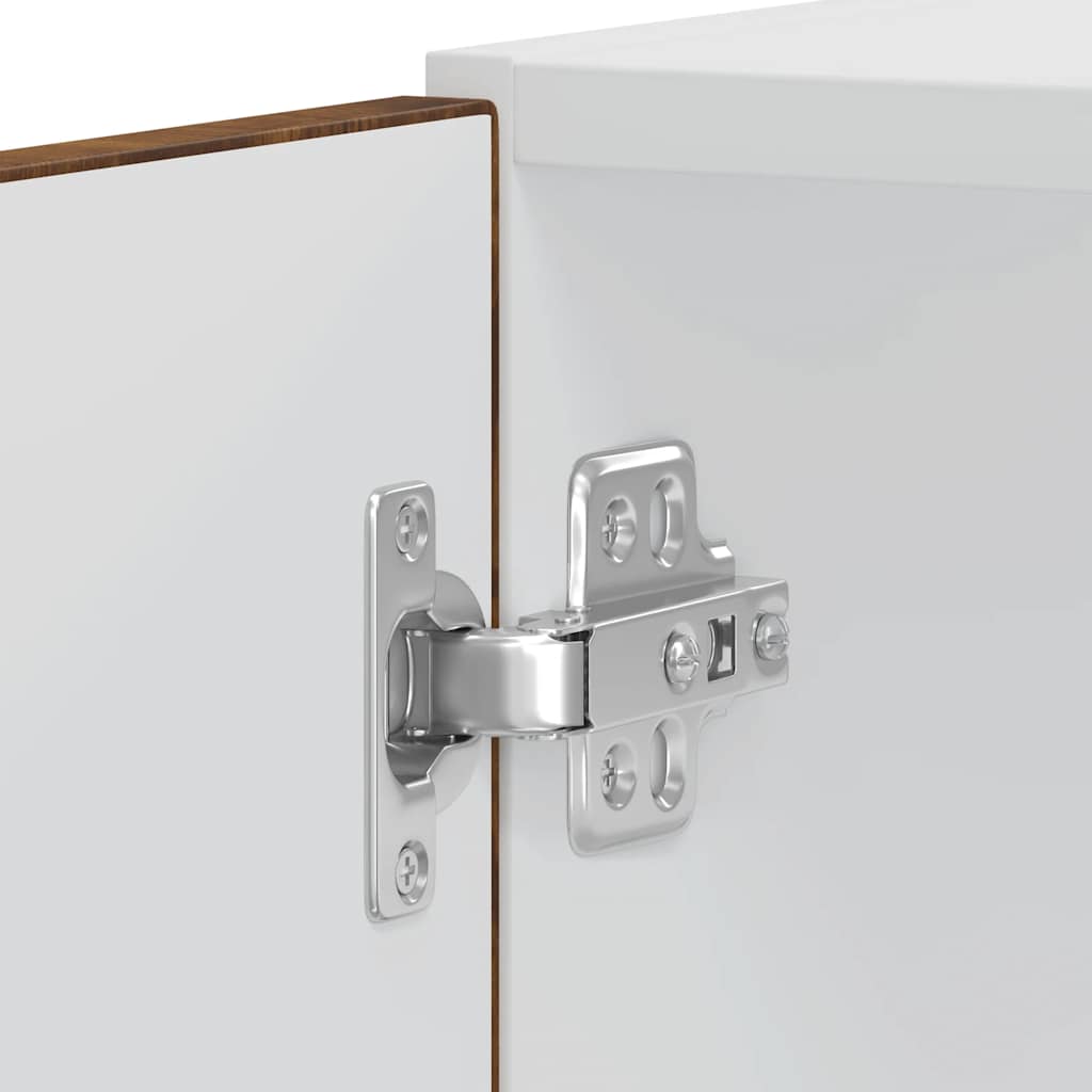 Armadi Forno 2 pz Kalmar Rovere Fumo in Legno Multistrato - homemem39