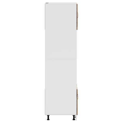 Armadi Forno 2 pz Kalmar Legno Antico in Legno Multistrato - homemem39