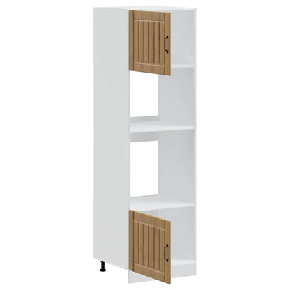 Armadi Forno 2pz Kalmar Rovere Artigianale in Legno Multistrato - homemem39