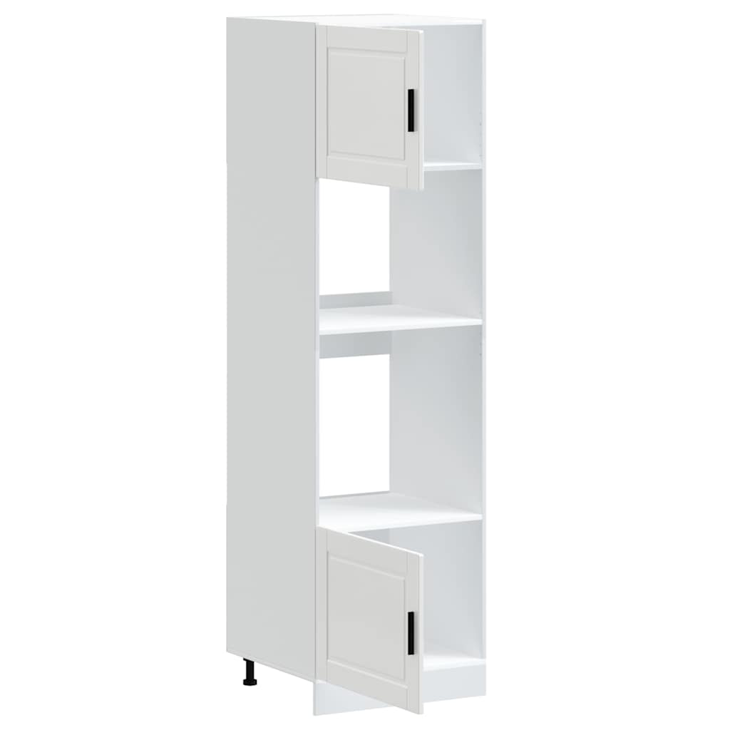 Armadi Forno 2 pz Porto Bianchi in Legno Multistrato - homemem39