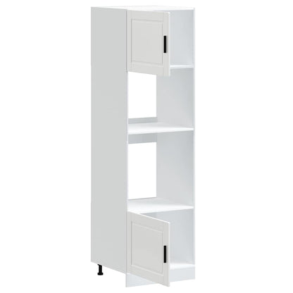 Armadi Forno 2 pz Porto Bianchi in Legno Multistrato - homemem39