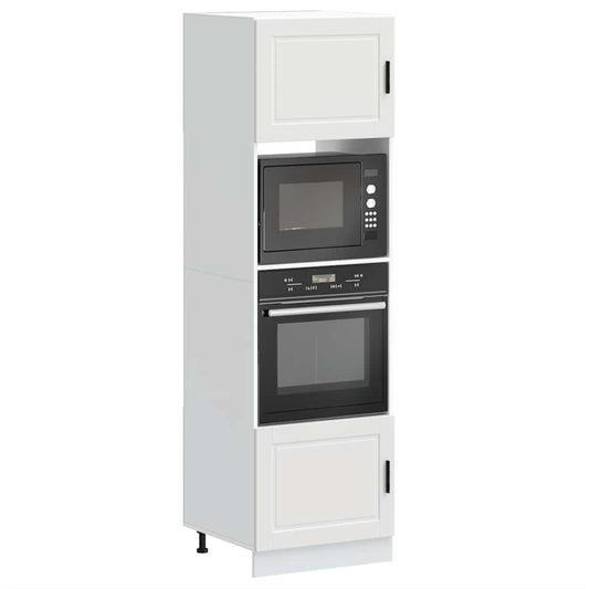 Armadi Forno 2 pz Porto Bianchi in Legno Multistrato | homemem39