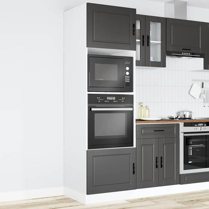 Armadi Forno 2 pz Porto Neri in Legno Multistrato | homemem39