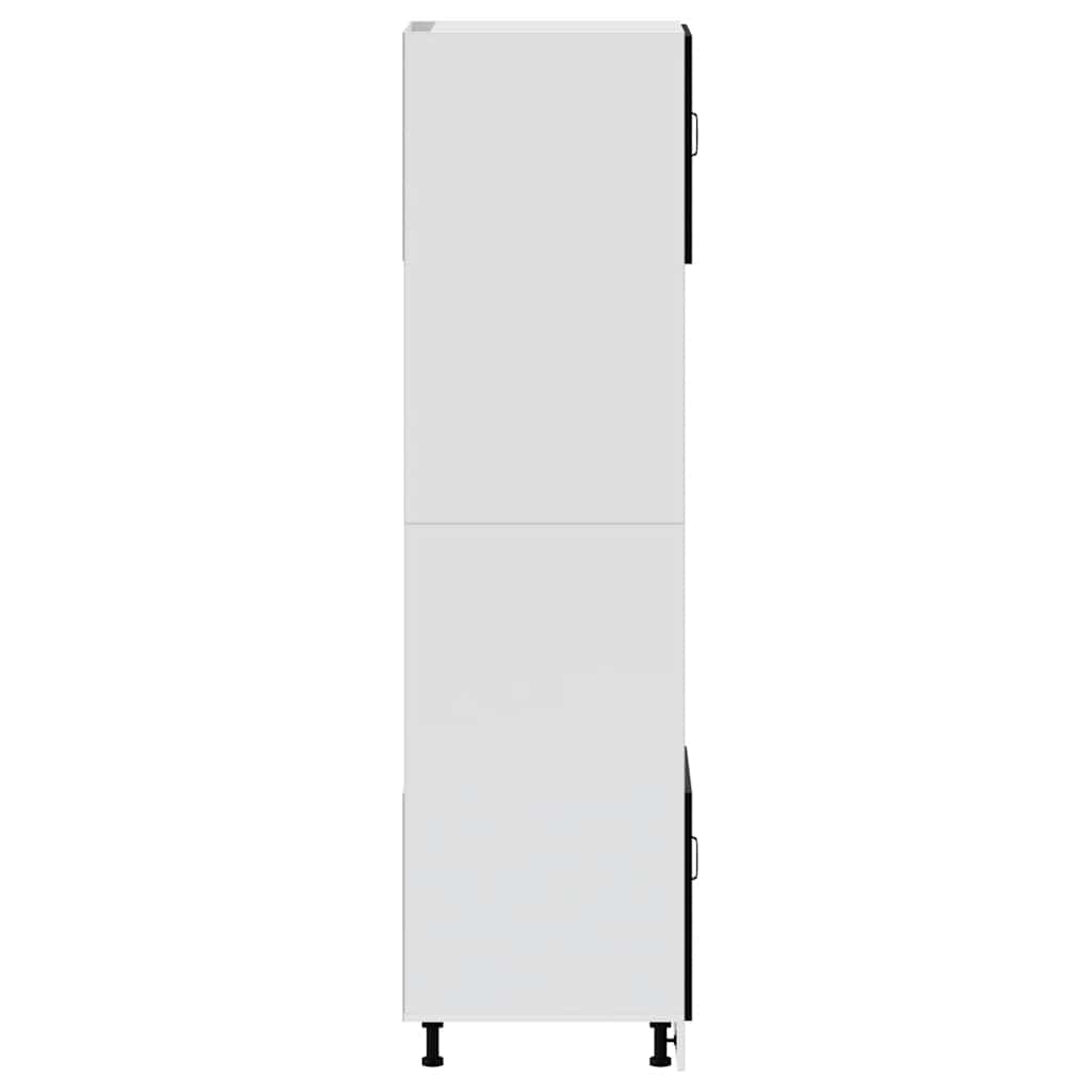 Armadi Forno 2 pz Porto Neri in Legno Multistrato - homemem39