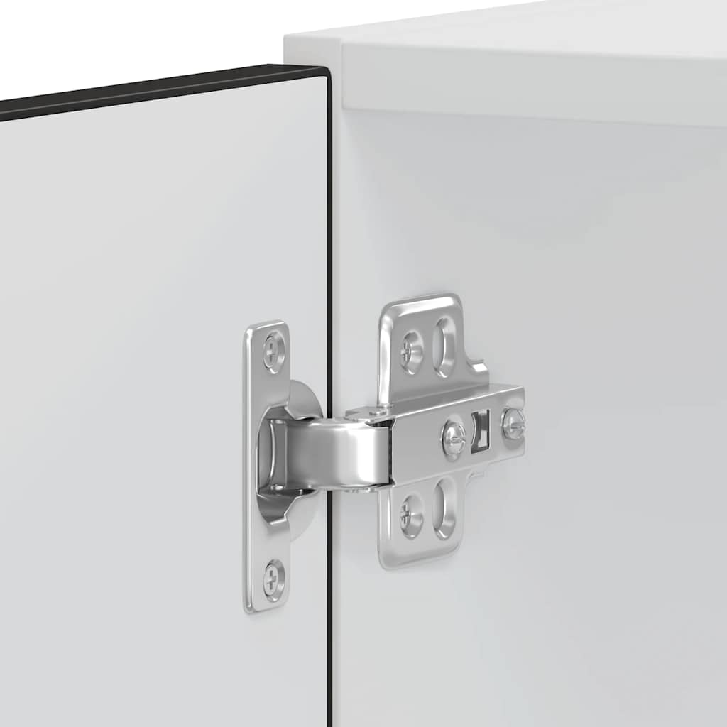 Armadi Forno 2 pz Porto Neri in Legno Multistrato - homemem39