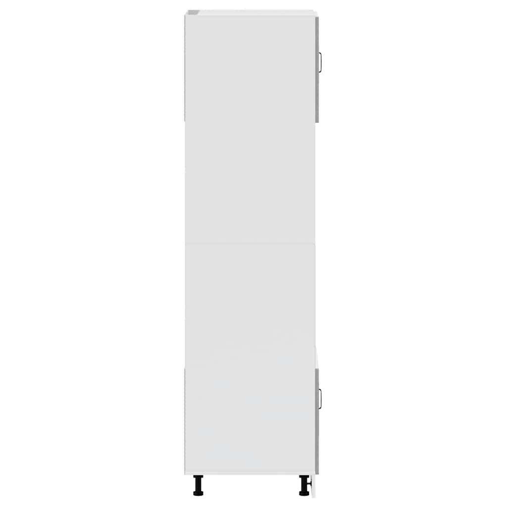 Armadi Forno 2 pz Porto Grigio Cemento in Legno Multistrato - homemem39