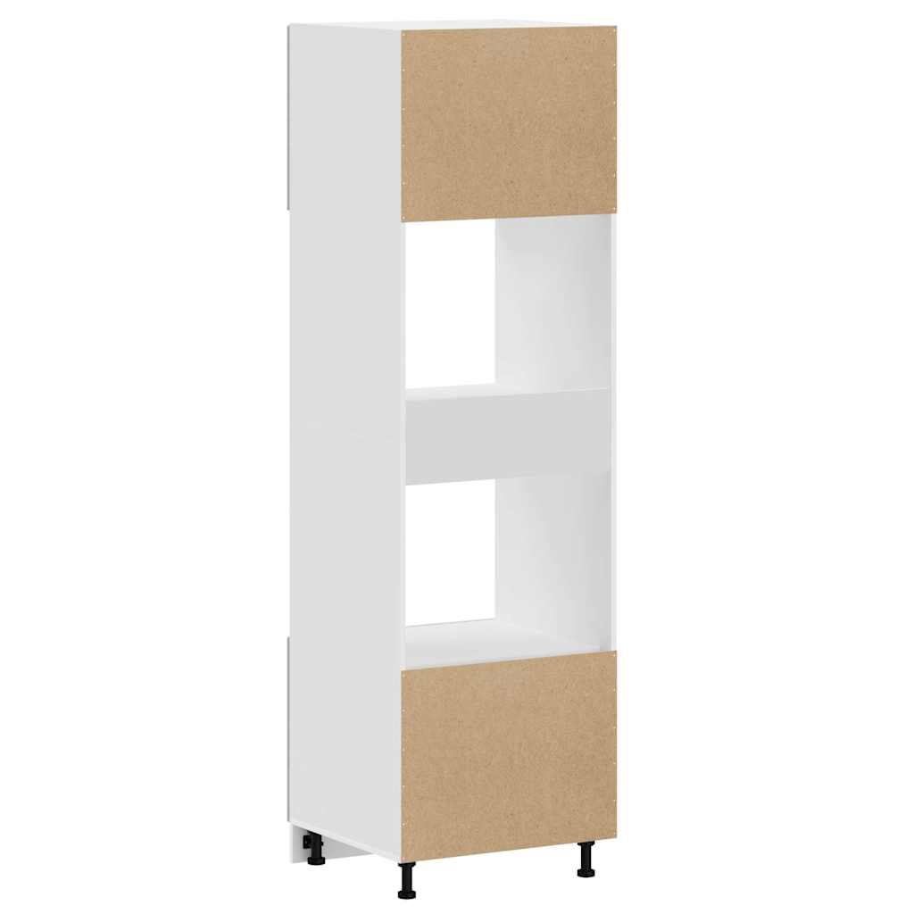 Armadi Forno 2 pz Porto Grigio Cemento in Legno Multistrato - homemem39