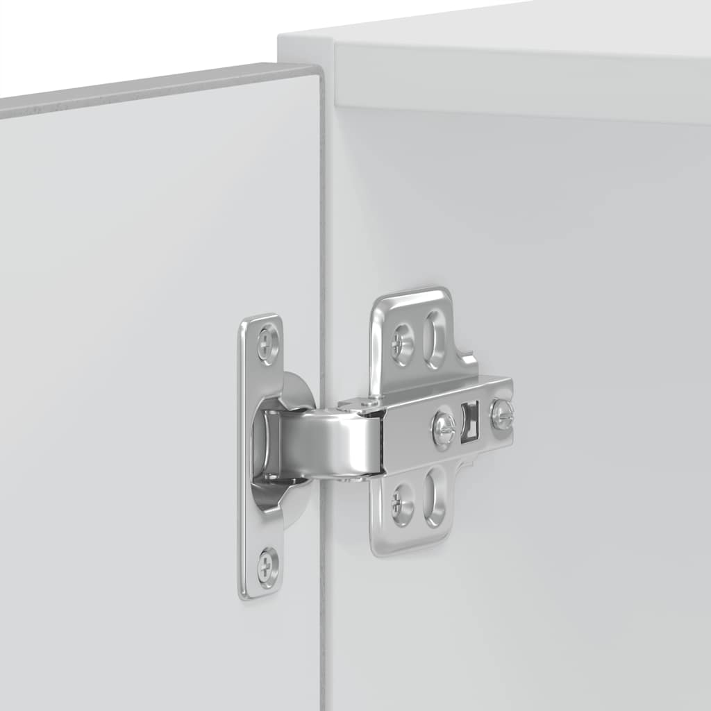 Armadi Forno 2 pz Porto Grigio Cemento in Legno Multistrato - homemem39