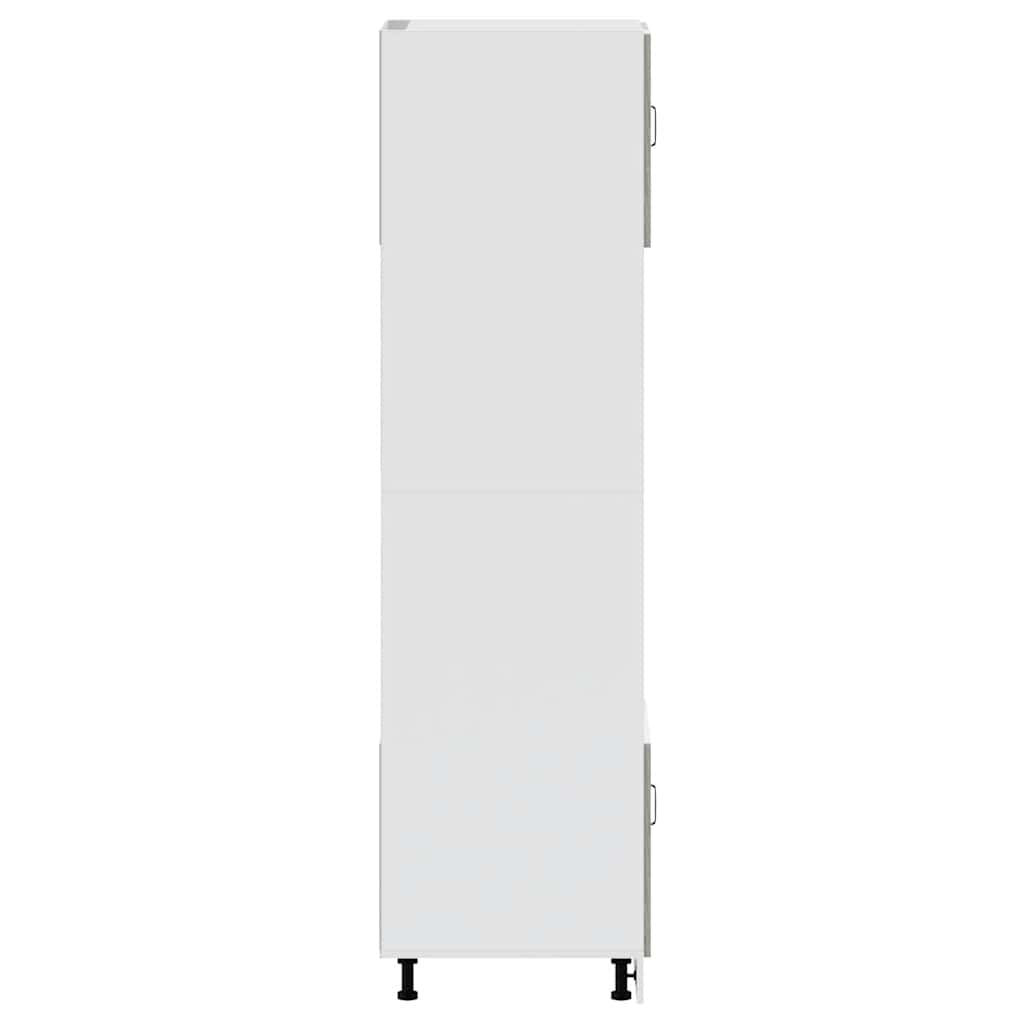 Armadi Forno 2 pz Porto Grigio Sonoma in Legno Multistrato - homemem39