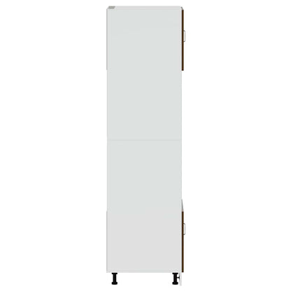 Armadi Forno 2 pz Porto Rovere Marrone in Legno Multistrato - homemem39