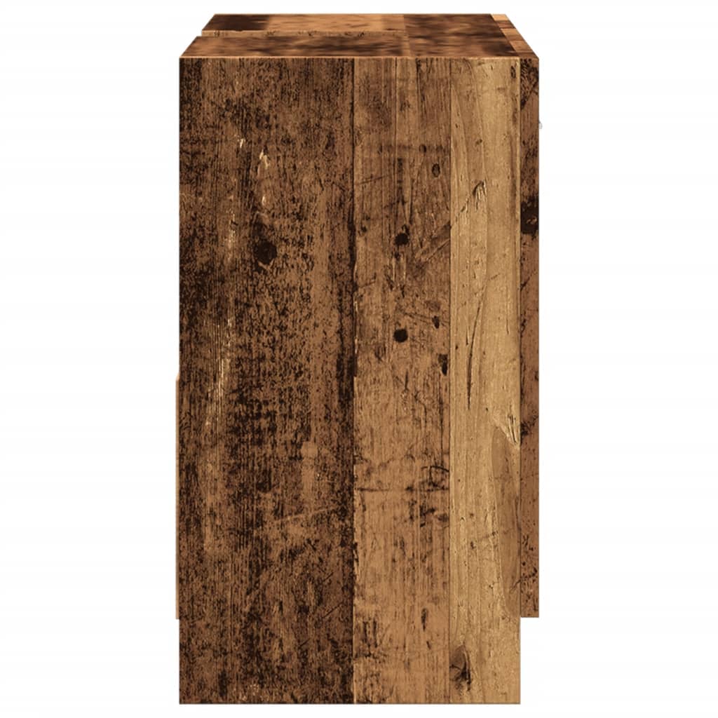 Mobile Sottolavabo Legno Vecchio 63x30x54 cm in Truciolato | homemem39