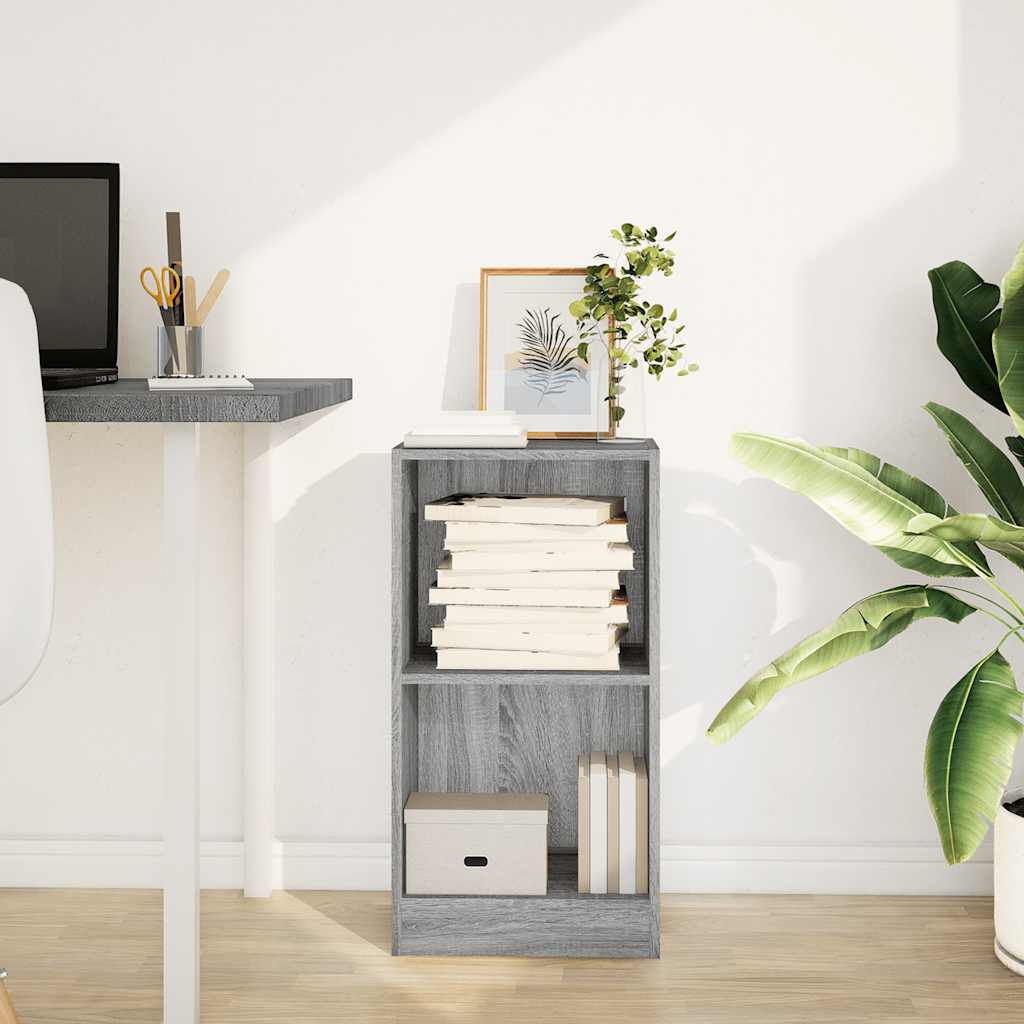 Libreria Grigio Sonoma 40x24x76 cm in Truciolato | homemem39