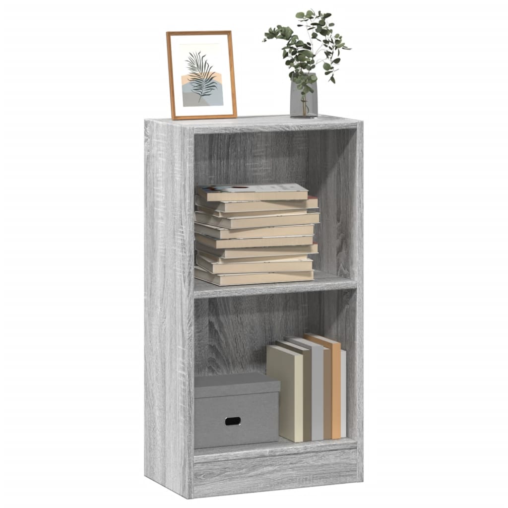 Libreria Grigio Sonoma 40x24x76 cm in Truciolato | homemem39