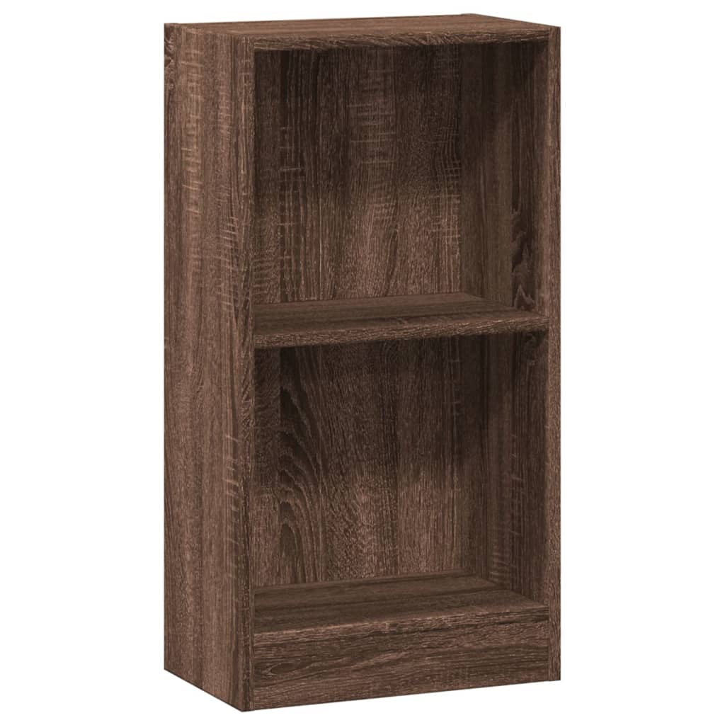 Libreria Rovere Marrone 40x24x76 cm in Legno Multistrato