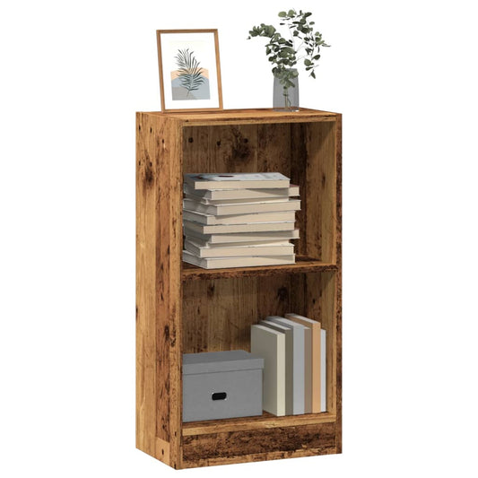 Libreria Legno Antico 40x24x76 cm in Truciolato