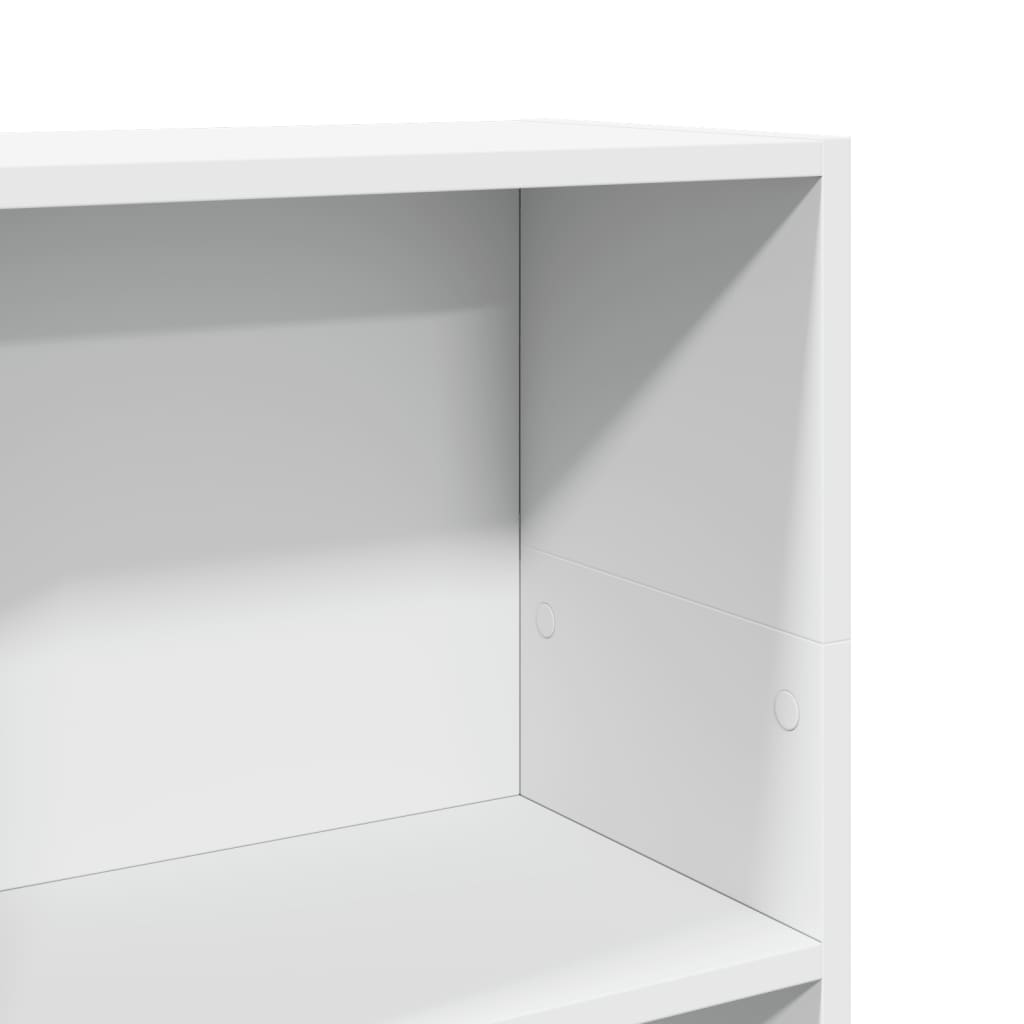 Libreria Bianca 40x24x109 cm in Truciolato