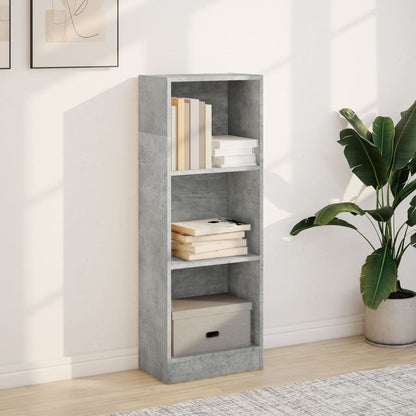 Libreria Grigio Cemento 40x24x109 cm in Truciolato