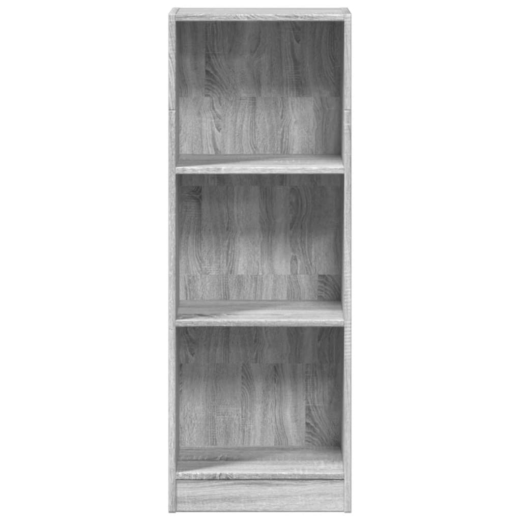 Libreria Grigio Sonoma 40x24x109 cm in Truciolato