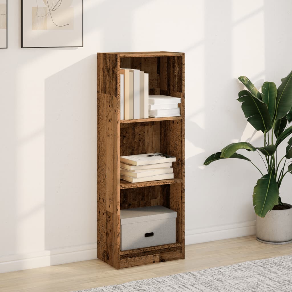 Libreria Legno Antico 40x24x109 cm in Truciolato